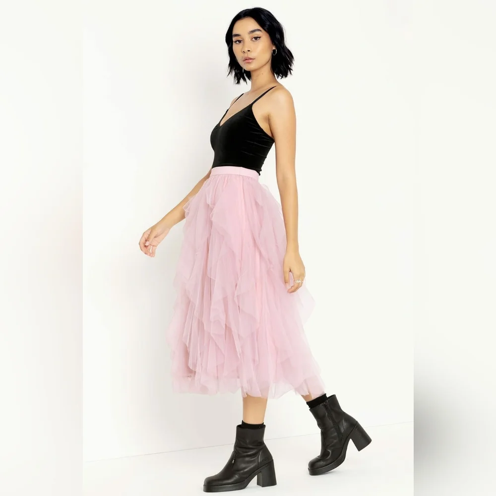BLACKMILK THE PINK PIROUETTE SKIRT XL NWT BALLETCORE - Picture 1 of 7